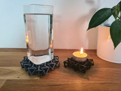 Geometric Fidget Coaster