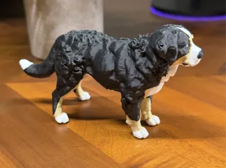 Bernese Mt. Dog Cake Topper