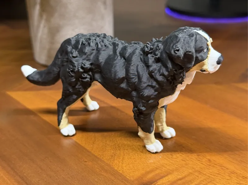 Bernese Mt. Dog Cake Topper
