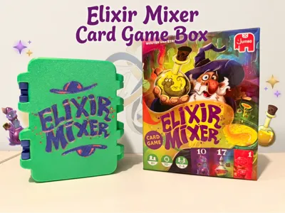 Elixir Mixer Card Game Box