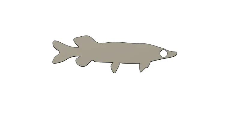 pike keychain