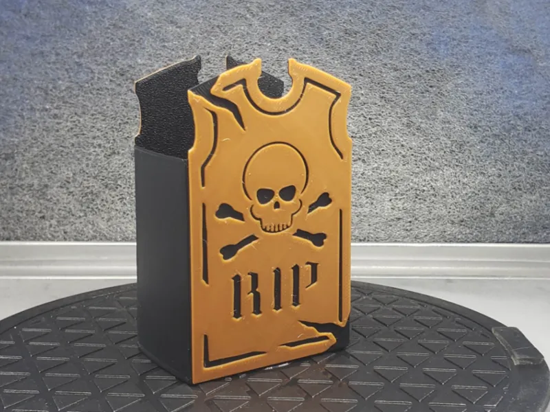 Halloween Treat box Skull n Bones