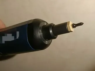 1/4" (6.35mm) to 4mm hex bit adapter