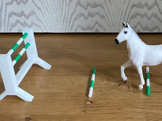 Kleine Hinderniss Mischung (Schleich kompatible)