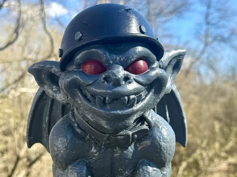 Hitchhiker gargoyle