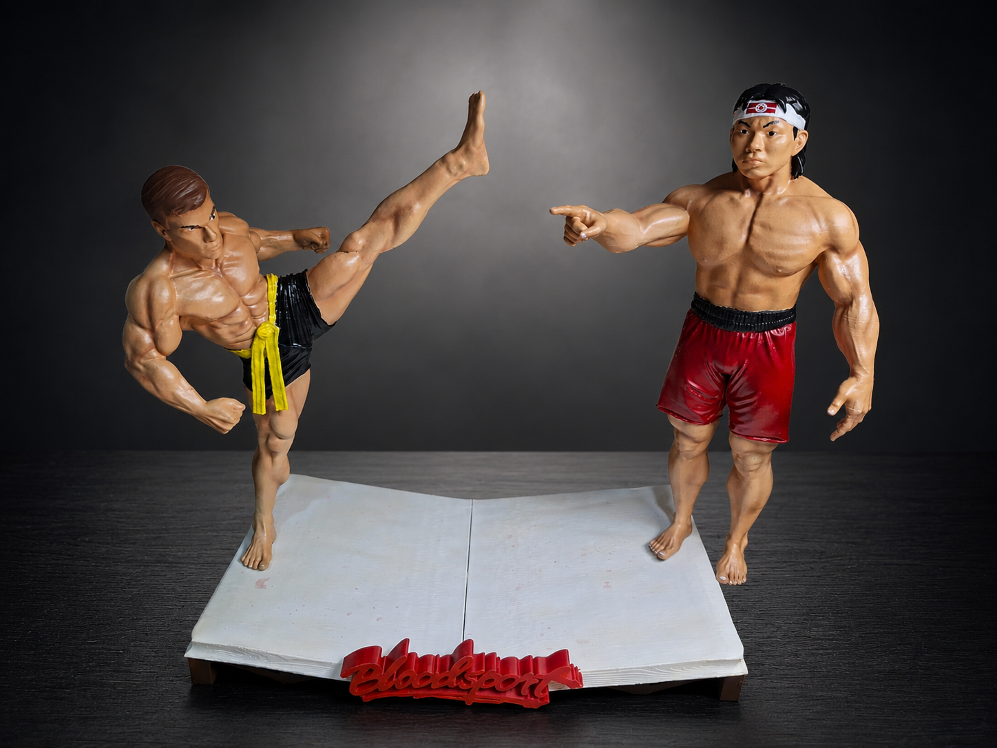 Bloodsport Kumite Diorama Multipart- fan-art
