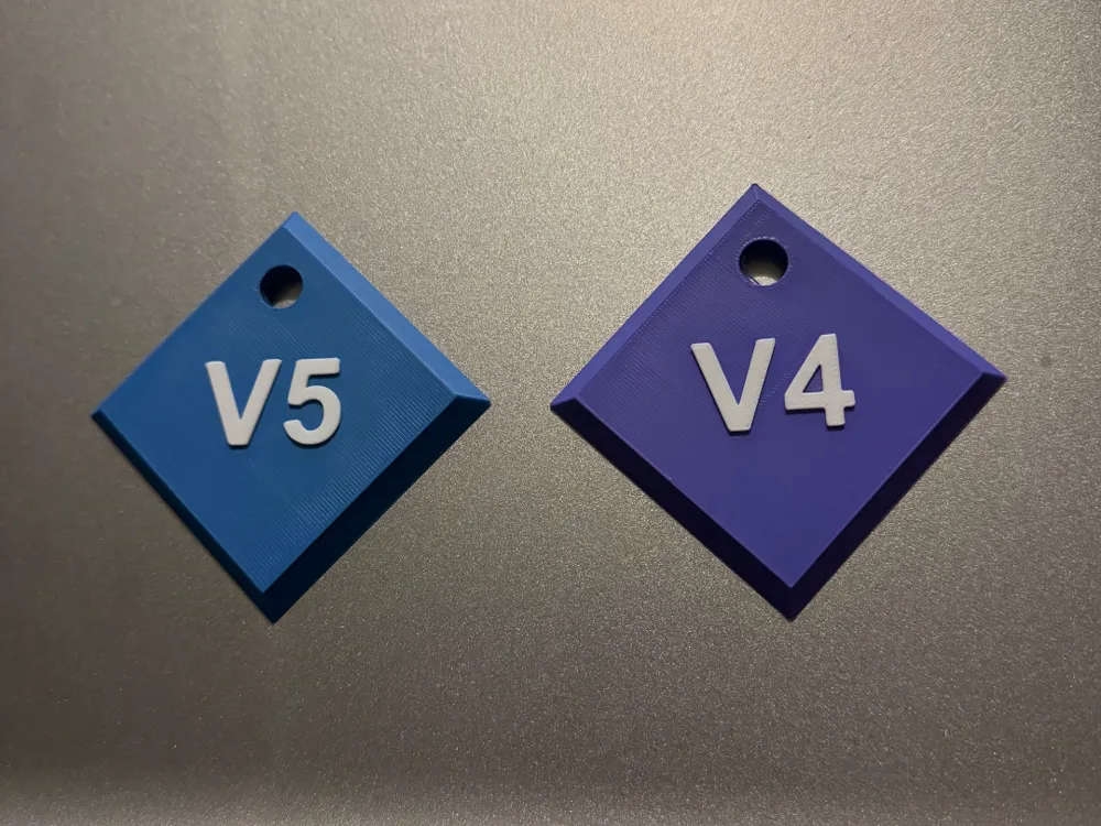 Scale Tag Rock Climbing / Bouldering V Scale Tags *AMS Lite* - Free 3D Print ...