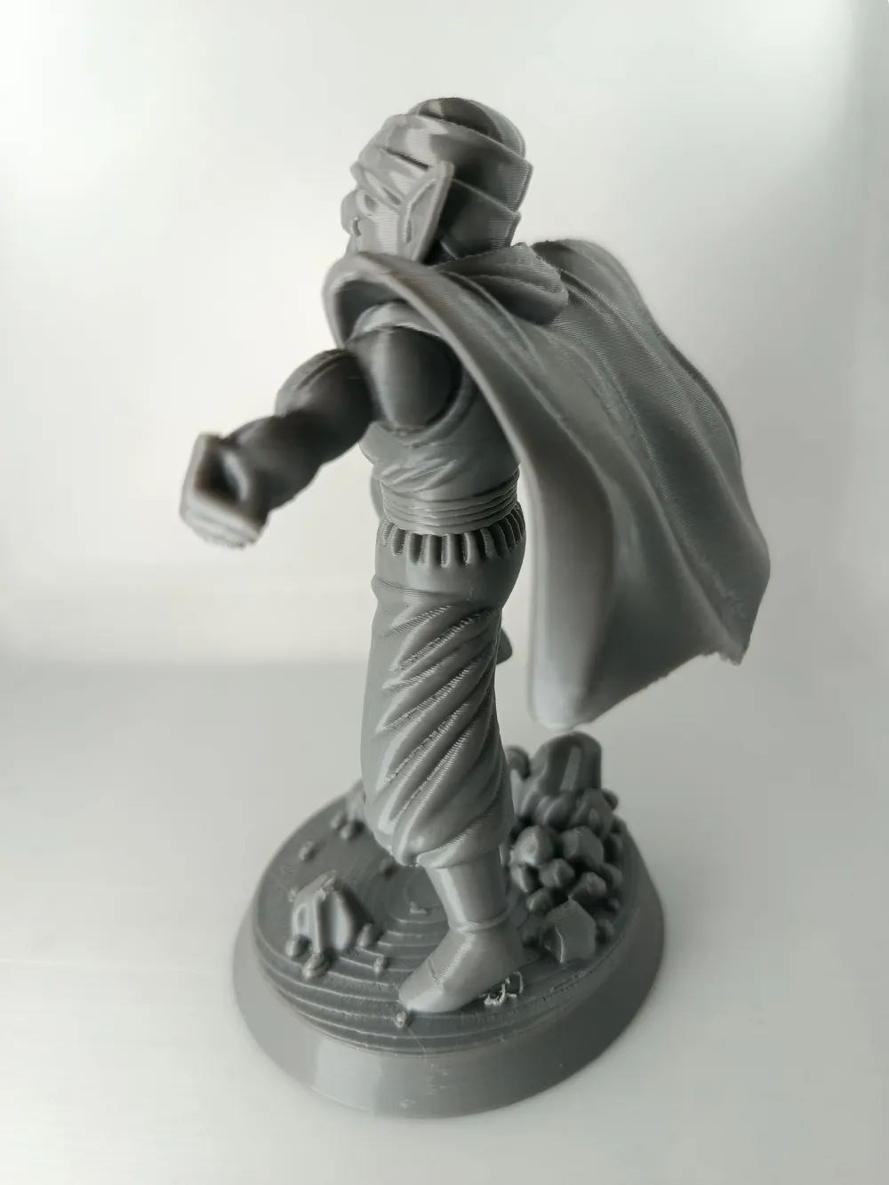 Piccolo Dragon Ball Z rock base - Free 3D Print Model - MakerWorld
