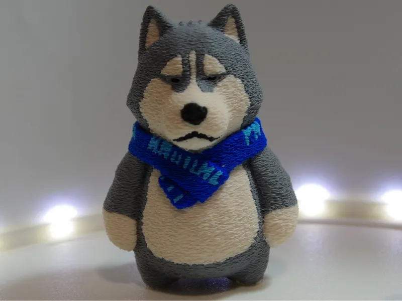 PartyAnimals-style wolf