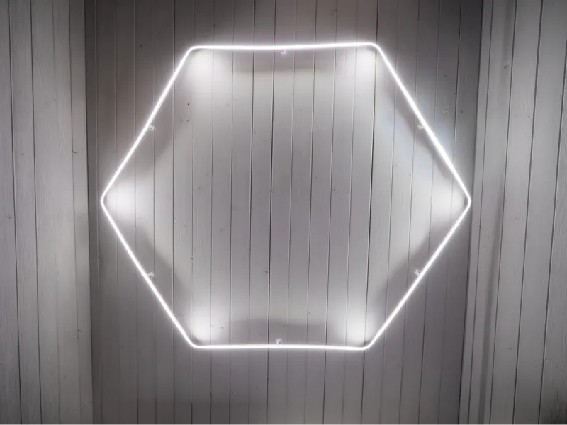 Hexagonal lamp (LED strip, modular, 1,5m, A1 mini)