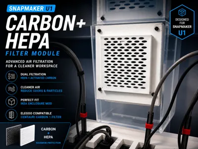 Snapmaker U1 Carbon+HEPA Filter (IKEA Enclosure)