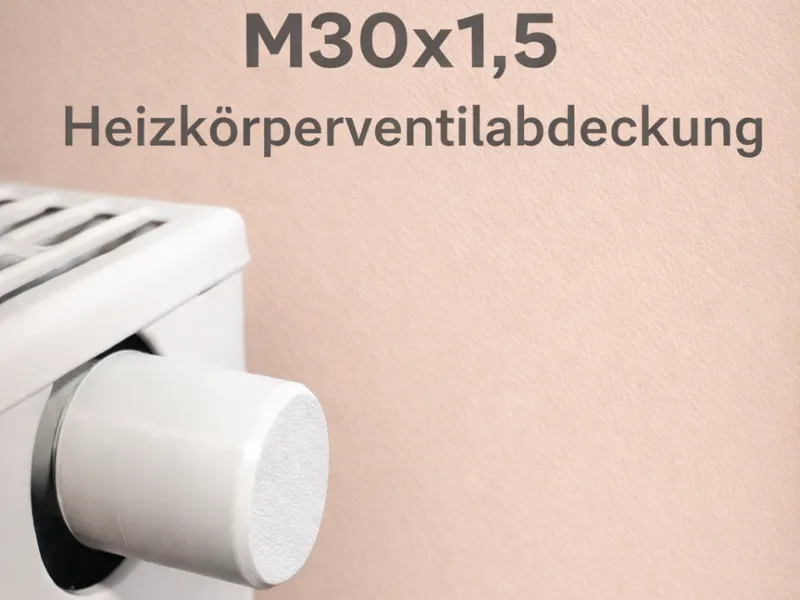 Heizkörperventilabdeckung M30x1,5
