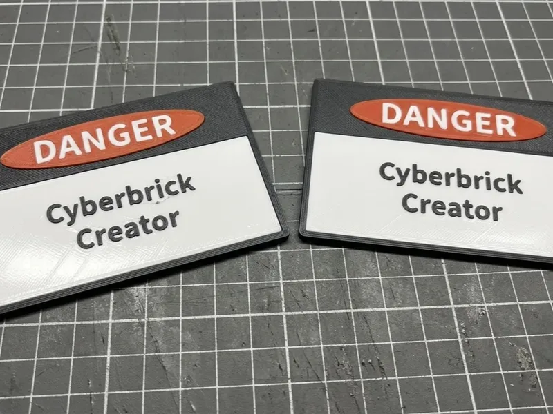 Cyberbrick Sign