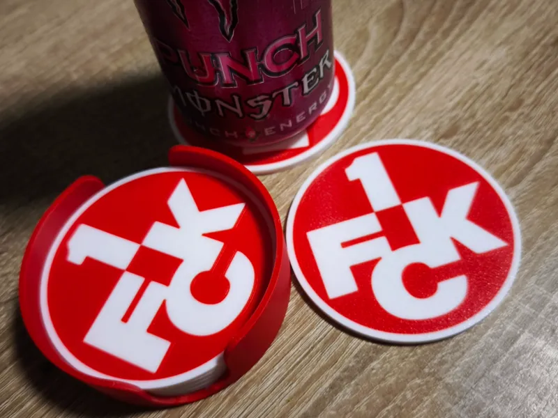 Untersetzer + Halter FCK