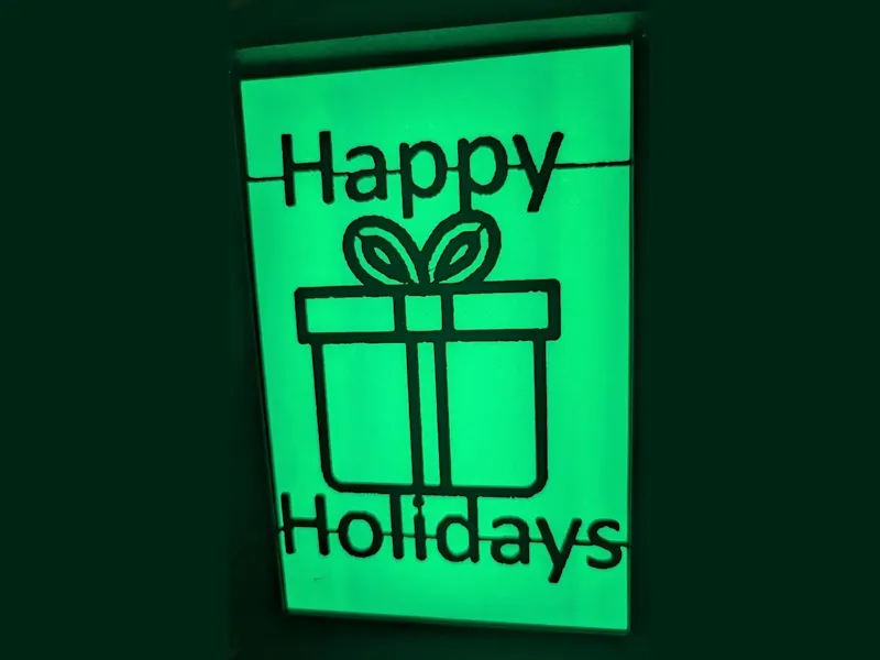Holiday Inserts for the TD Modular Lantern 150x100