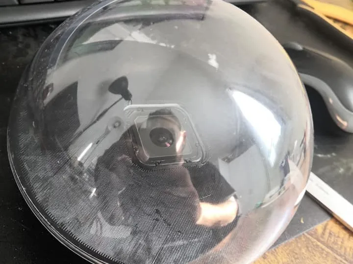 Dôme optique pour GoPro Session