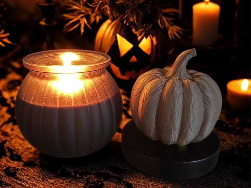 Wood Grain Pumpkin