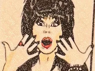 Elvira Mistress of the Dark Magnet