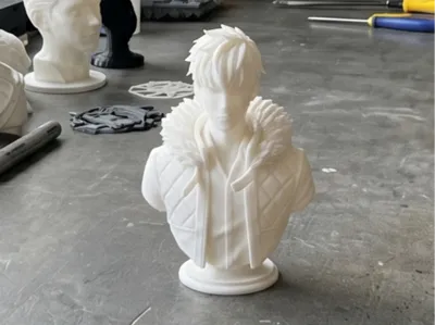 sung jin-woo Solo Leveling Bust 3D Model 10