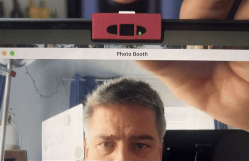 MacBook Pro Curtain Camera Cover