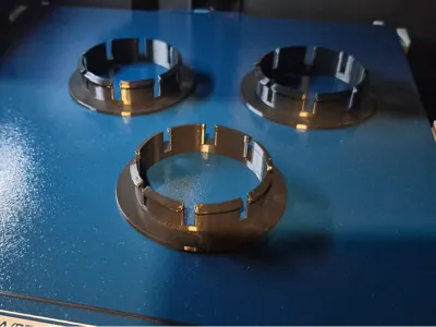 2 inch plastic bushings to protect wires in holes