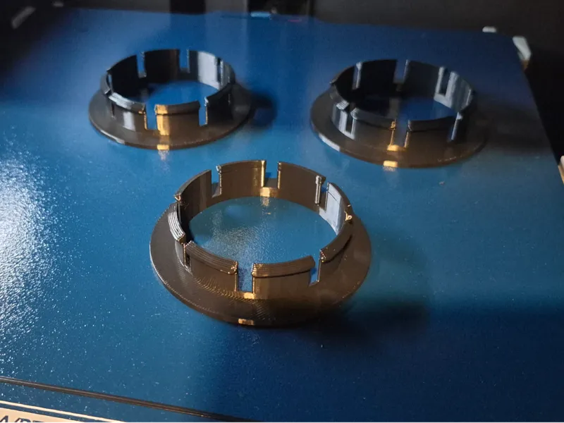 2 inch plastic bushings to protect wires in holes