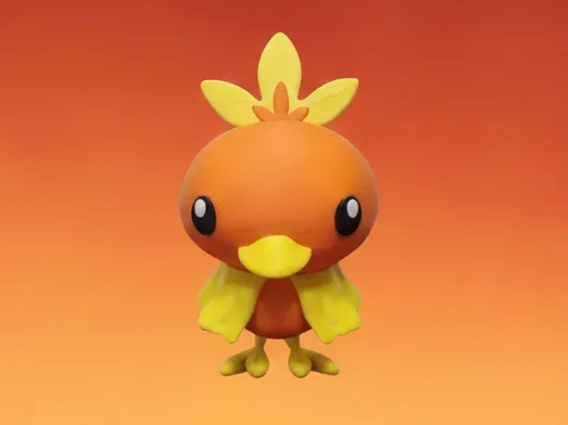 Torchic Pokemon da assemblare senza AMS