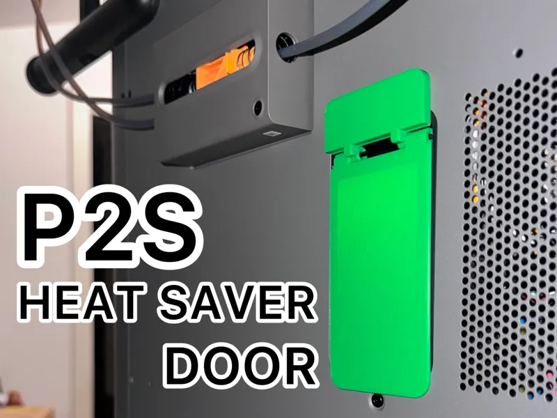 X2D & P2S Heat Saver Door