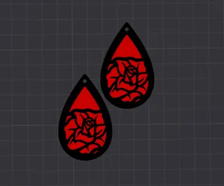 Rose Earring