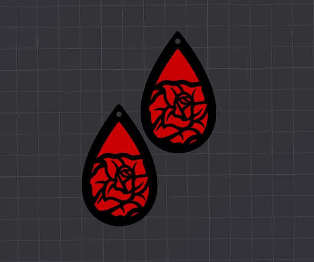 Rose Earring