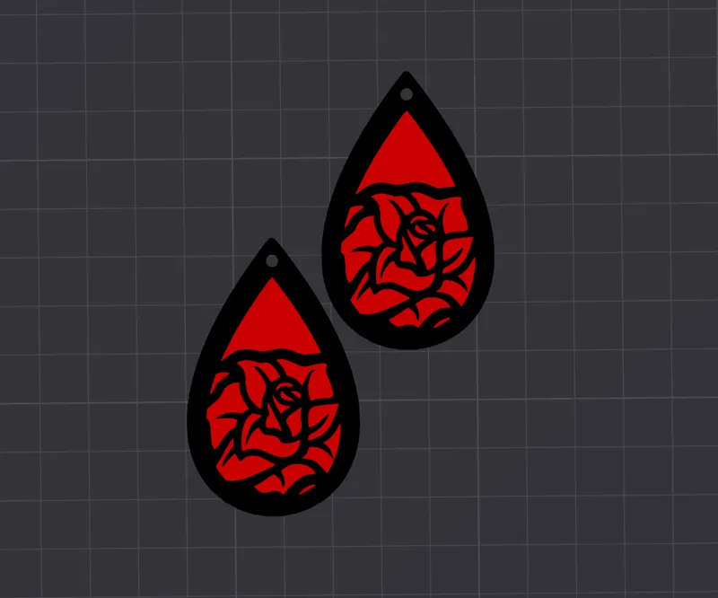 Rose Earring