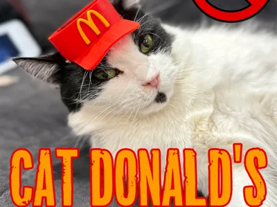 Cat Donald's, hat Mc'Donalds
