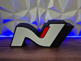 Hyundai "N" Performance Leuchtreklame