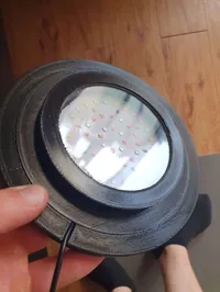 Couvercle de terrarium 11 cm avec passage lumière — photo 3