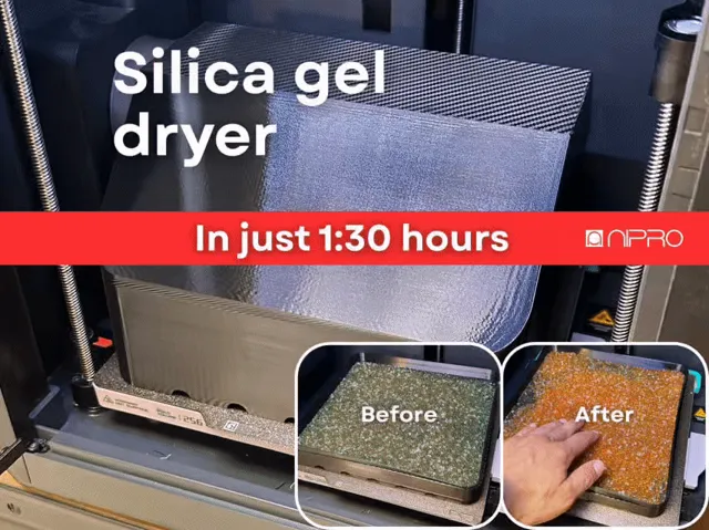 Silica gel dryer | In just 1:30 hours, FastFast