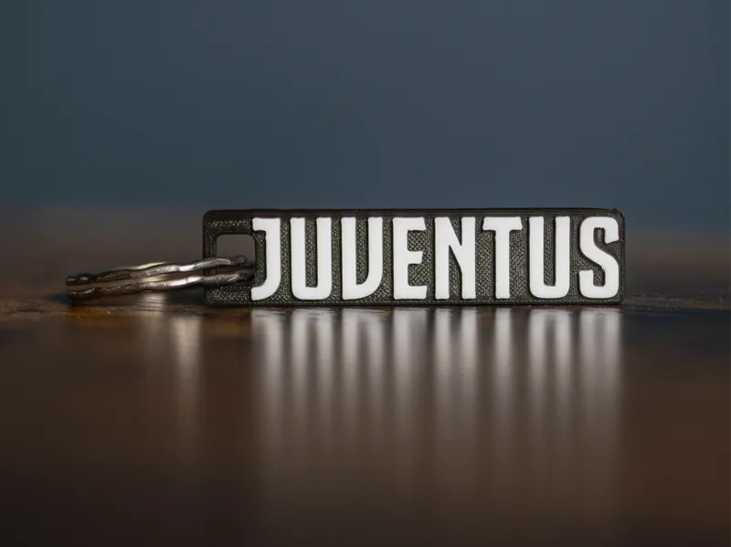 Juventus FC Logo Keyring