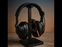 Support casque avec range-câble — photo 2