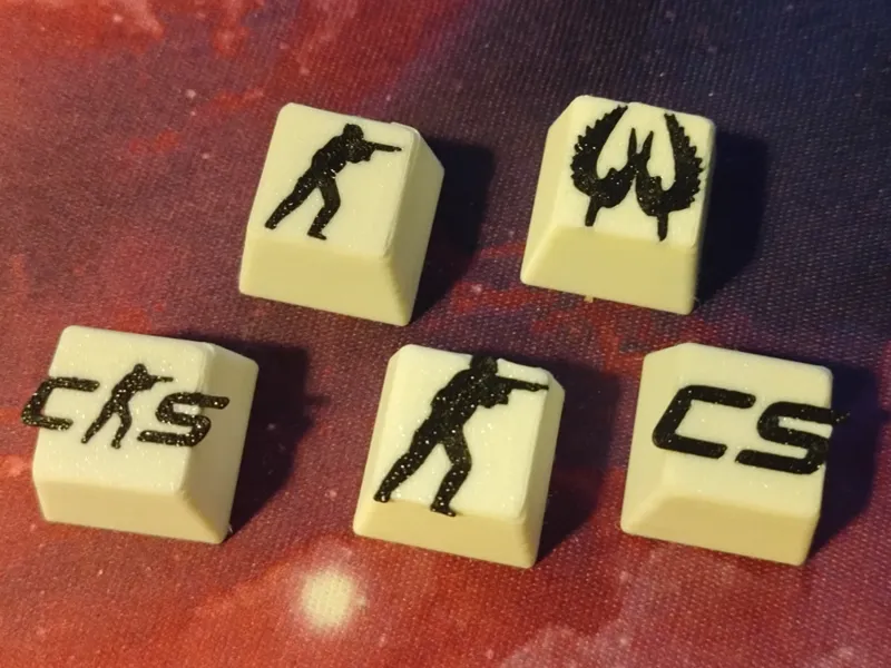 Counter-Strike Keycaps for mechanical keyboard