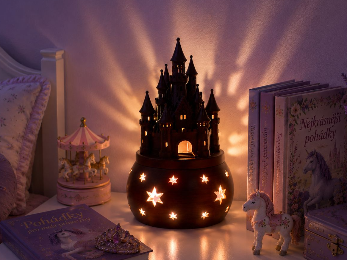 Fantasy Castle Lamp Fairy Tale Night Light