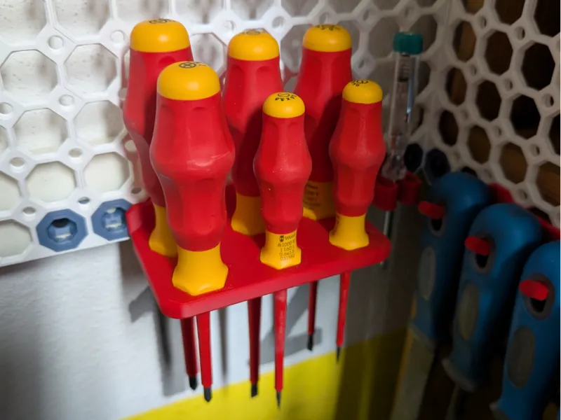 WERA VDE screwdriver set holder for Multiboard