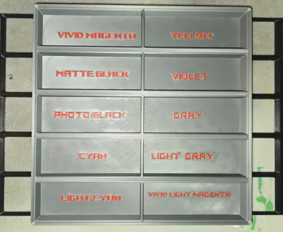 Gridfinity storage for Epson 900 Printer Cartridge