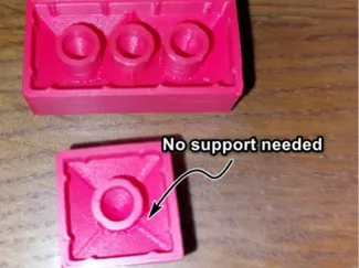 2x2 and 4x2 bricks - Support-free - Works with PLA