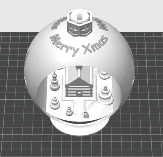 Snowglobe wintercabinet V1.1 finish