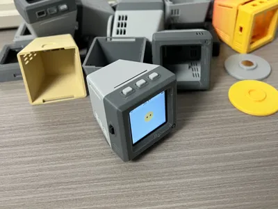 复古小电视外壳：小智AI/ Retro Mini TV Case for Xiaozhi AI