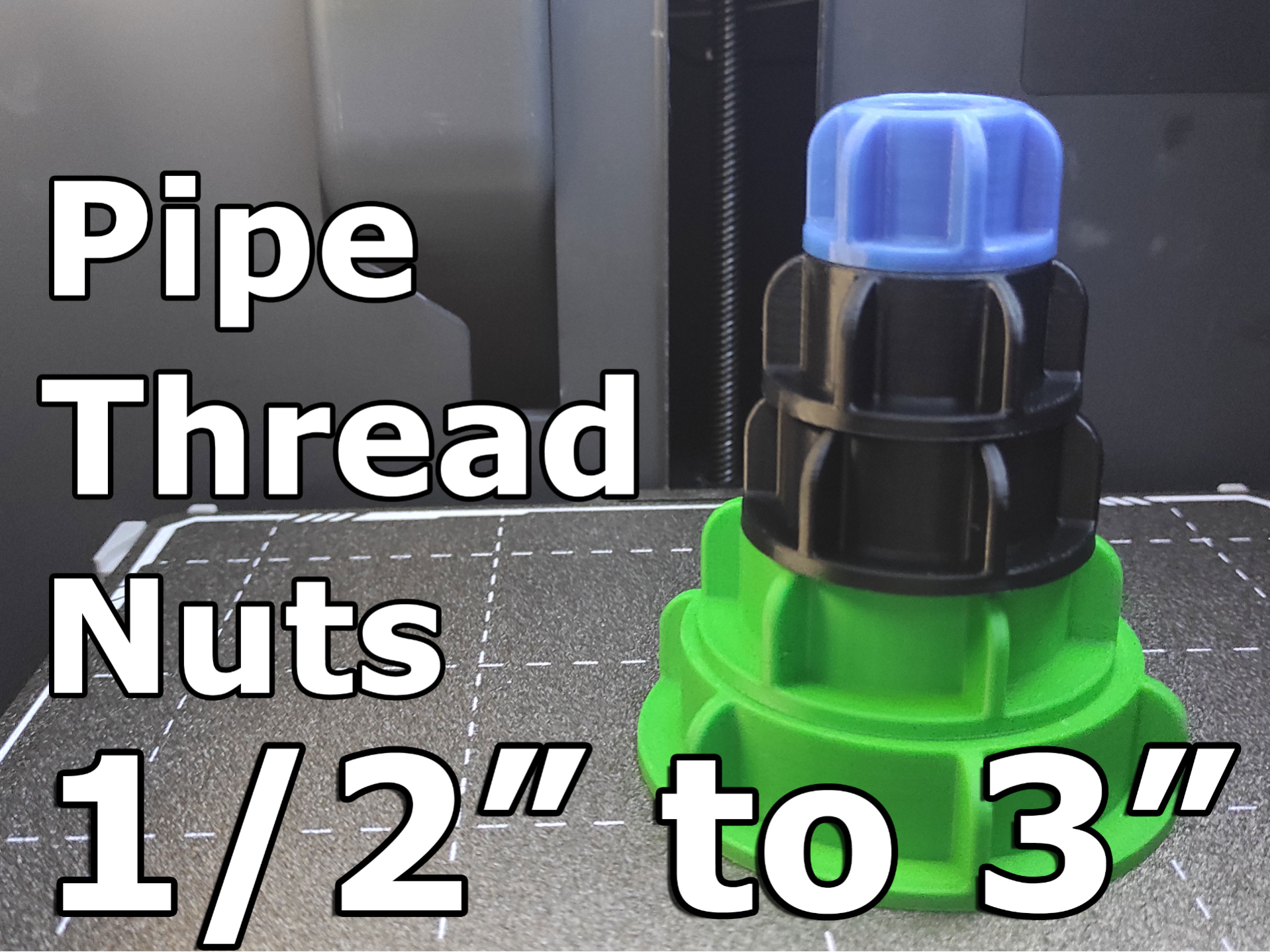 BSP Pipe Thread Round Nuts