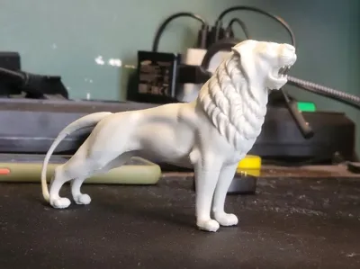 High Detail Lion Guard Statue