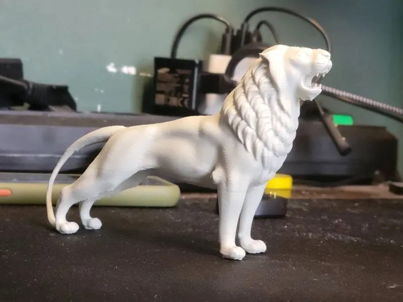 High Detail Lion Guard Statue