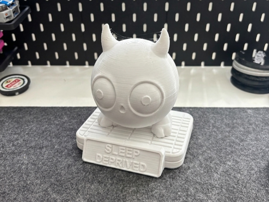 Sleep Deprived Demon | Relatable Art Toy Figurine
