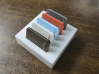 Bambu Swatch Organizer - 5 Card Color Display