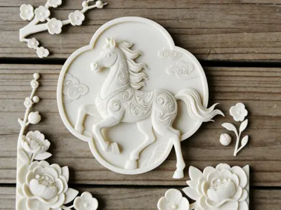 Year of the Horse Decorative Painting